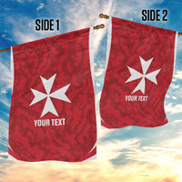 Malta Football Custom Garden Flag Come One Reds - Wonder Print Shop