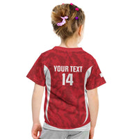 Malta Football Custom Kid T Shirt Come One Reds - Wonder Print Shop