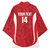 Malta Football Custom Kimono Come One Reds - Wonder Print Shop