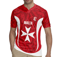 Malta Football Custom Rugby Jersey Come One Reds - Wonder Print Shop