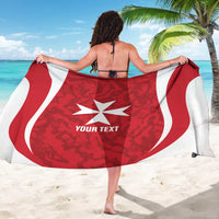 Malta Football Custom Sarong Come One Reds - Wonder Print Shop