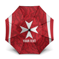 Malta Football Custom Umbrella Come One Reds - Wonder Print Shop