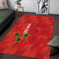 Custom Cayman Islands Football Area Rug 2025 Go Champions