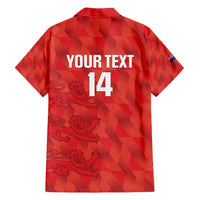 Custom Cayman Islands Football Family Matching Long Sleeve Bodycon Dress and Hawaiian Shirt 2025 Go Champions - Wonder Print Shop