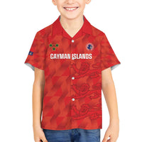 Custom Cayman Islands Football Family Matching Puletasi and Hawaiian Shirt 2025 Go Champions