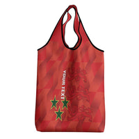 Custom Cayman Islands Football Grocery Bag 2025 Go Champions