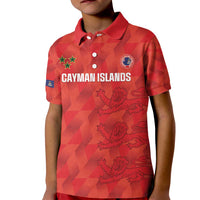 Custom Cayman Islands Football Kid Polo Shirt 2025 Go Champions - Wonder Print Shop