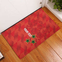Custom Cayman Islands Football Rubber Doormat 2025 Go Champions - Wonder Print Shop