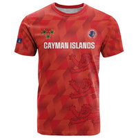 Custom Cayman Islands Football T Shirt 2025 Go Champions - Wonder Print Shop