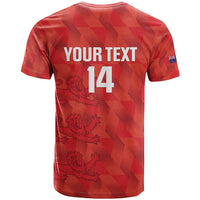 Custom Cayman Islands Football T Shirt 2025 Go Champions - Wonder Print Shop