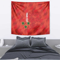 Custom Cayman Islands Football Tapestry 2025 Go Champions - Wonder Print Shop