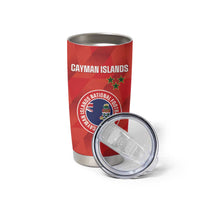 Custom Cayman Islands Football Tumbler Cup 2025 Go Champions - Wonder Print Shop