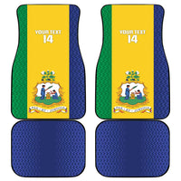Custom Saint Vincent and the Grenadines Football Car Mats Go Champions Vincy Heat - Wonder Print Shop