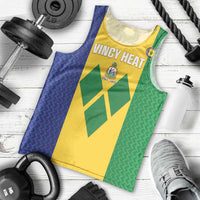 Custom Saint Vincent and the Grenadines Football Men Tank Top Go Champions Vincy Heat - Wonder Print Shop