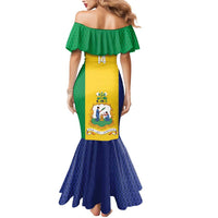 Custom Saint Vincent and the Grenadines Football Mermaid Dress Go Champions Vincy Heat - Wonder Print Shop