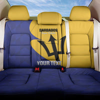 Custom Barbados Football Back Car Seat Cover Go Champions Bajan Tridents