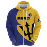 Custom Barbados Football Hoodie Go Champions Bajan Tridents - Wonder Print Shop