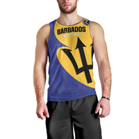 Custom Barbados Football Men Tank Top Go Champions Bajan Tridents - Wonder Print Shop