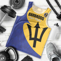 Custom Barbados Football Men Tank Top Go Champions Bajan Tridents - Wonder Print Shop