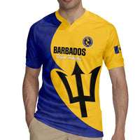 Custom Barbados Football Rugby Jersey Go Champions Bajan Tridents - Wonder Print Shop