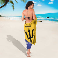 Custom Barbados Football Sarong Go Champions Bajan Tridents - Wonder Print Shop