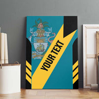 Custom Bahamas Football Canvas Wall Art Go Bahamian Slayersz - Wonder Print Shop