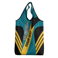 Custom Bahamas Football Grocery Bag Go Bahamian Slayersz