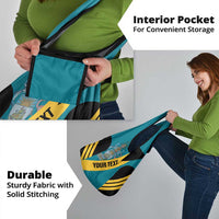 Custom Bahamas Football Grocery Bag Go Bahamian Slayersz