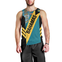 Custom Bahamas Football Men Tank Top Go Bahamian Slayersz - Wonder Print Shop