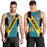 Custom Bahamas Football Men Tank Top Go Bahamian Slayersz - Wonder Print Shop