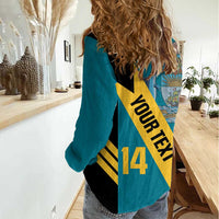 Custom Bahamas Football Women Casual Shirt Go Bahamian Slayersz - Wonder Print Shop