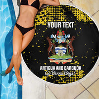Custom Antigua and Barbuda Football Beach Blanket Go Benna Boys
