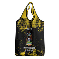 Custom Antigua and Barbuda Football Grocery Bag Go Benna Boys