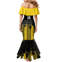 Custom Antigua and Barbuda Football Mermaid Dress Go Benna Boys - Wonder Print Shop