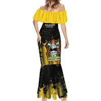 Custom Antigua and Barbuda Football Mermaid Dress Go Benna Boys - Wonder Print Shop