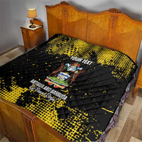 Custom Antigua and Barbuda Football Quilt Go Benna Boys - Wonder Print Shop