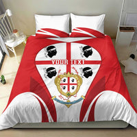 Personalised Sardinia Italy Bedding Set Sardegna Quattro Mori Coat Of Arms