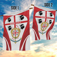 Personalised Sardinia Italy Garden Flag Sardegna Quattro Mori Coat Of Arms