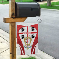 Personalised Sardinia Italy Garden Flag Sardegna Quattro Mori Coat Of Arms