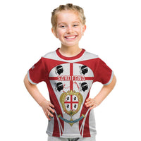 Personalised Sardinia Italy Kid T Shirt Sardegna Quattro Mori Coat Of Arms
