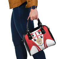 Personalised Sardinia Italy Shoulder Handbag Sardegna Quattro Mori Coat Of Arms