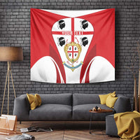 Personalised Sardinia Italy Tapestry Sardegna Quattro Mori Coat Of Arms