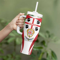 Personalised Sardinia Italy Tumbler With Handle Sardegna Quattro Mori Coat Of Arms