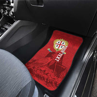 Personalised Sardinia Italy Car Mats Sardegna Nuraghe With Falcon