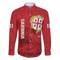 Personalised Sardinia Italy Family Matching Puletasi and Hawaiian Shirt Sardegna Nuraghe With Falcon