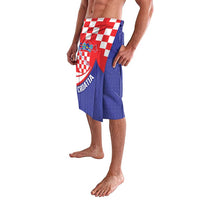 Croatia National Day Lavalava Hrvatska Checkerboard With Slavic Pattern