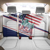 4th Of July United States Back Car Seat Cover USA 250 Years Anniversary Statue Of Liberty