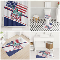 4th Of July United States Bathroom Set USA 250 Years Anniversary Statue Of Liberty