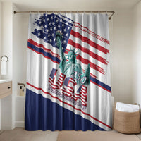 4th Of July United States Bathroom Set USA 250 Years Anniversary Statue Of Liberty