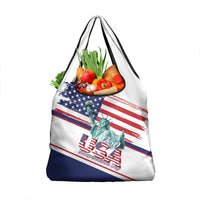 4th Of July United States Grocery Bag USA 250 Years Anniversary Statue Of Liberty